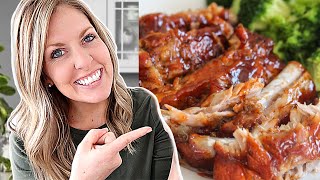 EASY 3 Ingredient Instant Pot Ribs Shorts [upl. by Fidelis]