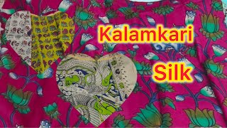 Restock Restock  Kalamkari sareesKalamkari silk sarees [upl. by Ennayhs]