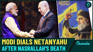 India Enters IsraelHezbollah War PM Modi Extends Support to Netanyahus Fight But Watch Video [upl. by Nauquf148]