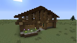 Minecraft Como Construir um Celeiro [upl. by Arotahs]