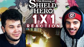 Shield Hero Season 1 Episode 1 REACTION  The Shield Hero [upl. by Rimidalg575]