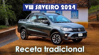 Nueva Volkswagen Saveiro 2024  Precios versiones equipamientos motor y todos los cambios [upl. by Lundell624]