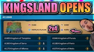 Kingsland Battles Begin 1365 amp 2489 vs 1846 1175 1188 amp 1079 KvK in Rise of Kingdoms [upl. by Denman341]