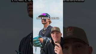 High School Baseball 😂 baseball baseballlife mlb [upl. by Gnot]