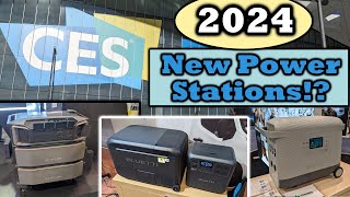 Power Stations I Found At CES 2024 EcoFlow  Bluetti  Yoshino  Pecron  Goal Zero  Anker [upl. by Yelah]