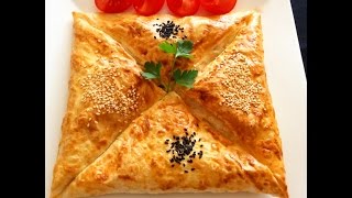 5 Dakikada Zarf Börek Nasıl Yapılır [upl. by Odlanyer579]