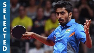 Robin Devos vs Sathiyan Gnanasekaran TTBL Selected [upl. by Oby]