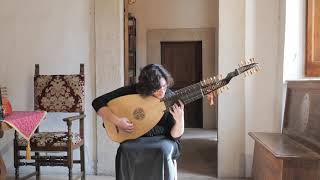 J S Bach  Lute Suite in E Major BWV 1006a  Evangelina Mascardi Baroque Lute [upl. by Benny]