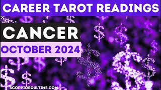 Cancer tarot October Career 👑 Huge reward comes after you get out of your comfort zone [upl. by Eetsirk215]