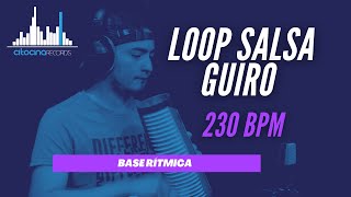 Loop SALSA Guiro I 230 bpm [upl. by Spanjian]