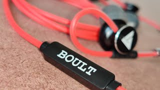 Boult Audio BassBuds Loop inEar Wired Earphones with Mic and 12mm Powerful Driver for Extra Bass M [upl. by Jahdal860]