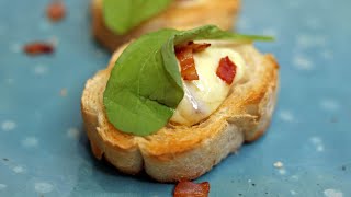 Tostadas con Provolone y Panceta 🥓panceta provolone tutorial vlog fyp shorts Paraguay queso [upl. by Enirac]