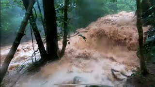 Estado de alerta no Sudoeste do Paraná mais e 200mm de chuva em 12 horas [upl. by Collimore]