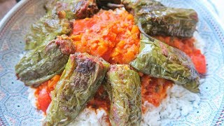 RECETTE  POIVRONS FARCIS À LA TUNISIENNE 🇹🇳 RAMADANUP [upl. by Aihsatan962]