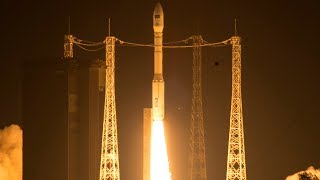 LIVE Arianespace Vega Rocket VV13 Launching Mohammed VIB Satellite [upl. by Yssis775]