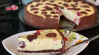 Cheesecake alle amarene  Russischer Zupfkuchen La cucina del Cuore [upl. by Sergeant937]