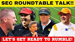 SEC ROUNDTABLE TALK TENNESSEE FOOTBALL OHIO STATE FOOTBALL MISSOURI FOOTBALL MICHIGAN [upl. by Saalocin]