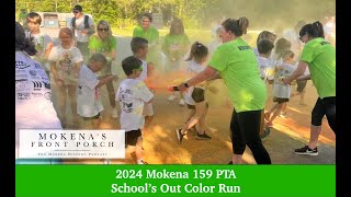 Mokena PTA Schools Out Color Run 52324 [upl. by Lama]