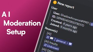 Discord AI Moderation with Sapphire Bot  2023 [upl. by Paik]