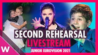 Junior Eurovision 2021 Day 3 Rehearsals [upl. by Schnell965]