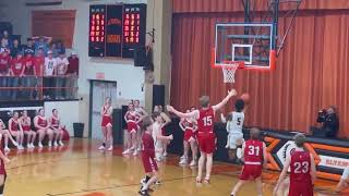 Tuscola Warriors vs St Anthony Bulldogs Varsity Boys’ Basketball  IHSA 1A Sectional SemiFinal [upl. by Ailefo676]