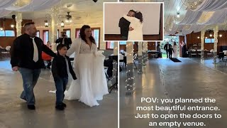 Bride heartbroken after walking into practically empty wedding venue ‘What did we do’ [upl. by Flavia]