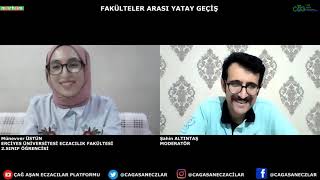 MOLEKÜLER BİYOLOJİ VE GENETİK BÖLÜMÜDEN ECZACILIK FAKÜLTESİNE YATAY GEÇİŞMÜNEVVER ÜSTÜN [upl. by Editha]