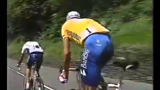 Tour de Francia 1995 15ª Etapa Cauterets [upl. by Nedyah]