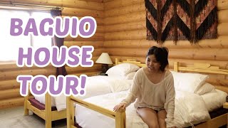 OUR VACATION HOUSE TOUR IN BAGUIO  Nicole Caluag [upl. by Mert]