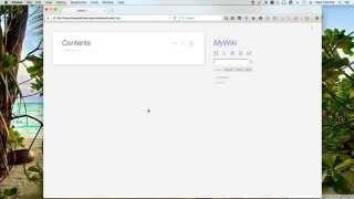 TIddlyWiki Tutorial 01  Installing Tiddlywiki and Creating Your First Tiddler [upl. by Almallah]