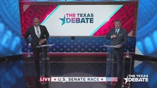 The Texas Debate 2024 Full Ted Cruz and Colin Allred make cases to represent Texas in US Senate [upl. by Grannie20]