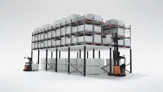 Swarm Automated storage and retrieval solution from Toyota [upl. by Naehgem]