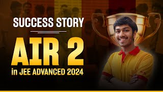 Success Journey With FIITJEE  Aditya AIR 2 in JEE Advance 2024 [upl. by Aubyn]