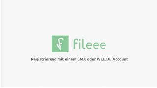 Registrierung mit einem GMX oder WEBDE Account [upl. by Atnuahs]