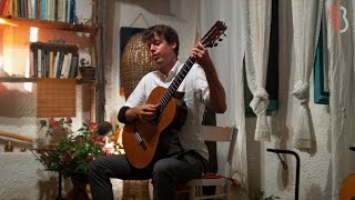 H Villa Lobos  Prelude n 1 LIVE Uros Baric classical guitar [upl. by Kerred]