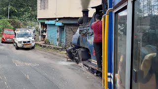 Riding Oldest Steam Train in Indian Narrow Mountains [upl. by Notsgnik]