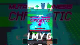 I GOT CHROMATIC GENESIS IN SOLS RNG roblox solsrng robloxedit [upl. by Acinomaj]