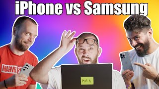 ΤΥΦΛΟ ΤΕΣΤ iPhone 15 Pro Max vs S24 Ultra feat in2mobileGr FreakUnboxer [upl. by Naivat]