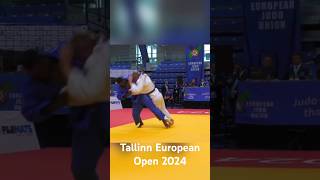 JUDOIPPON Tallinn European Open 2024 BERGAMELLI Enrico🇮🇹 shortsjudojiujitsu combatsport [upl. by Azer]