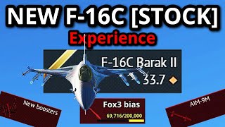 MY OP F16C STOCK GRIND EXPERIENCE new best f16 ingame [upl. by Ariajaj]