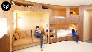 Smart Hidden Furniture and Space Saving Design Solutions for Small Apartments [upl. by Marley]