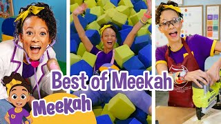 Best of Meekah Pretend Play Jobs amp Careers  Doctor Firefighter Baker amp More [upl. by Einahpad]