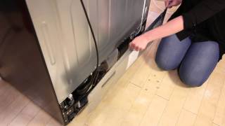 Daewoo  How to Plumb in  Install the Water Line American Style FridgeFreezer [upl. by Cung]