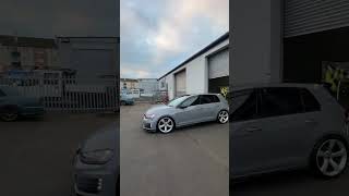 Vw golf wrapped in Hexis nardo grey wrap [upl. by Thurston962]