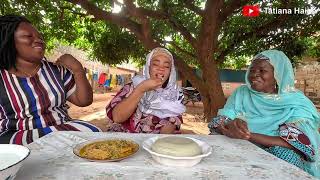 cooking NATIVE authentic FOOD in Togo very HEALTHY with TatianaHaina [upl. by Jeana141]