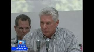 Llama MiguelDíaz Canel a desarrollar la agricultura desde la ciencia [upl. by Rebhun39]