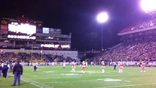 Kickoff Of Georgia TechClemson Game [upl. by Alburg735]