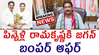 YS Jagan Bumper Offer To Pinnelli Ramakrishna Reddy PrajaChaithanyamPolitical [upl. by Fattal]