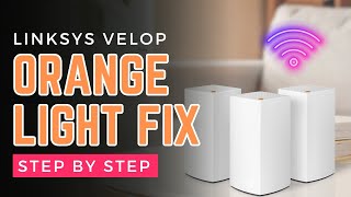 Linksys Velop Orange Light [upl. by Ahtram]