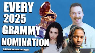 Reacting to EVERY Grammy Nomination over RELAXING LOFI MUSIC EVERY CATEGORY EVEN THE WEIRD ONES [upl. by Marleen]